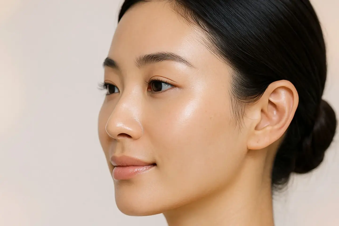 名古屋で肝斑治療を受けた後の透明感ある美肌イメージ｜ピコトーニングや内服薬・外用薬による改善例