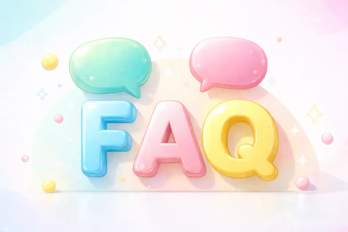 レーザーフェイシャルとフォトフェイシャルに関するよくある質問（FAQ）を示すイメージ画像