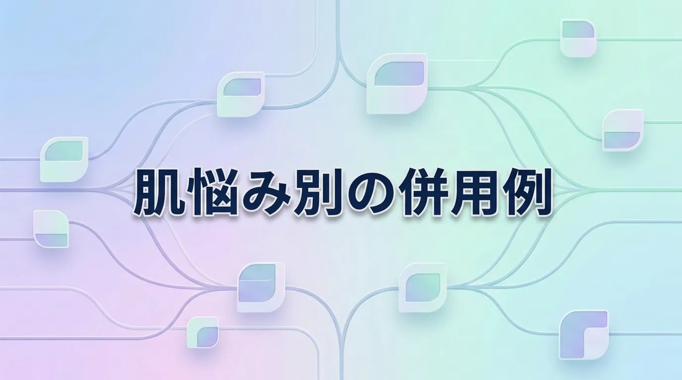 肌悩み別にプラズマ治療と併用しやすい施術を紹介するH2見出し画像