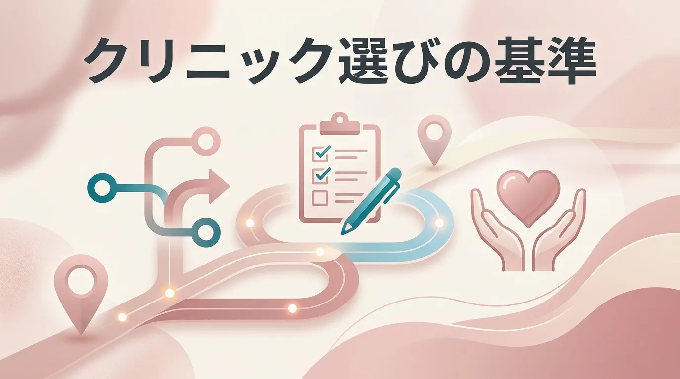 名古屋・名駅で唇のボリュームアップ施術を検討する際のクリニック選びの基準を紹介する見出し画像